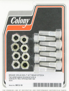 BRAKE DRUM BOLT KIT REAR CAD